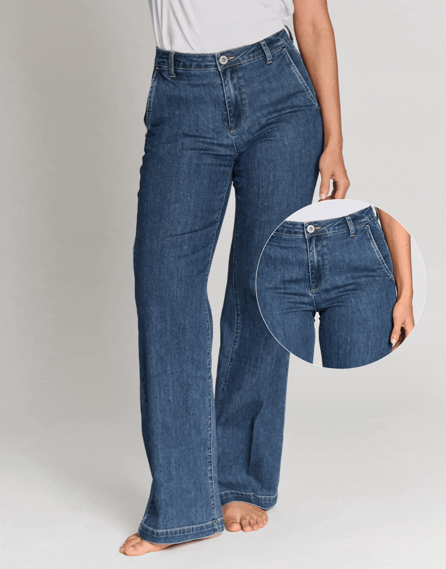 Jeans Anelis 5746 i medium jeansblue