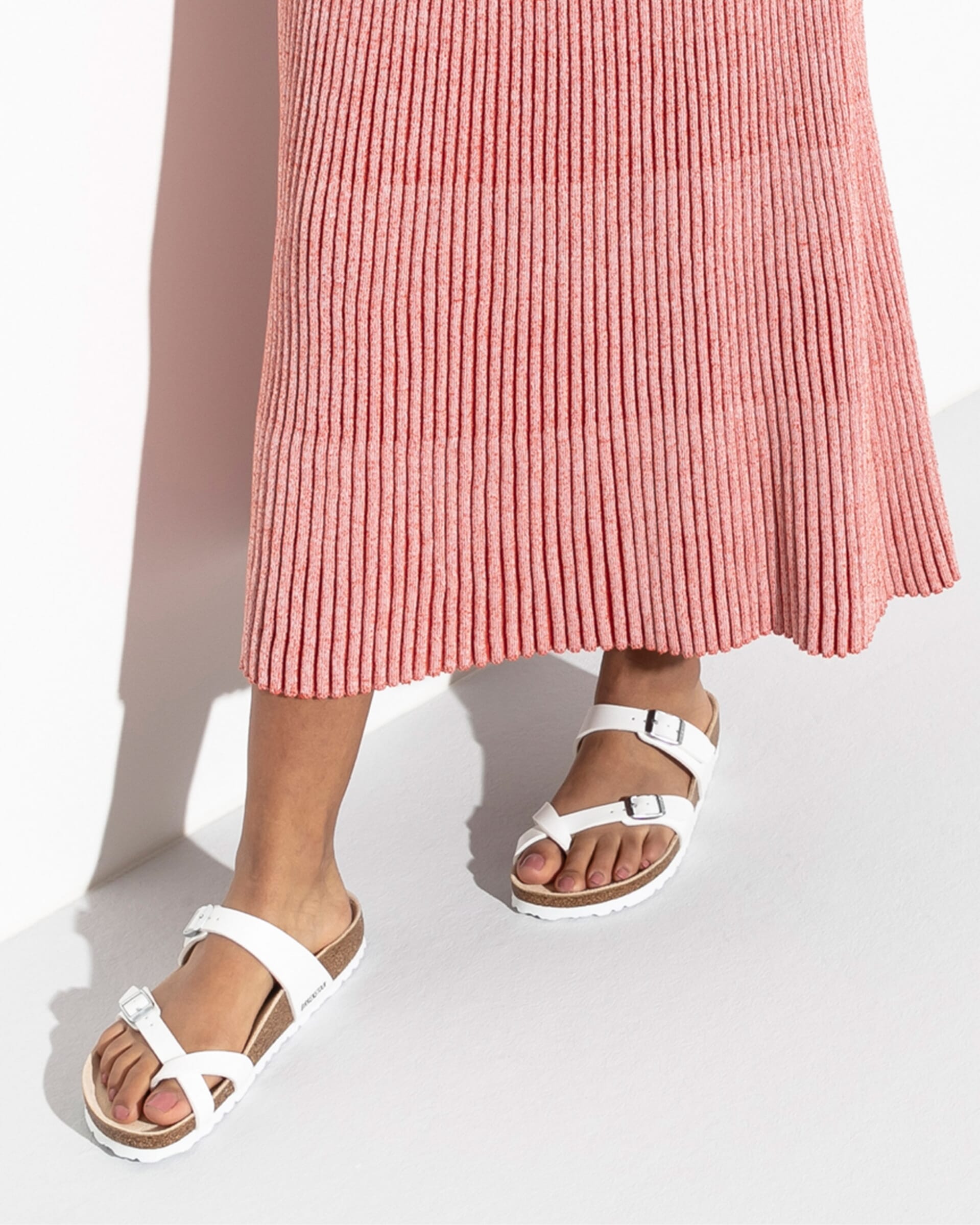 birkenstock mayari white narrow