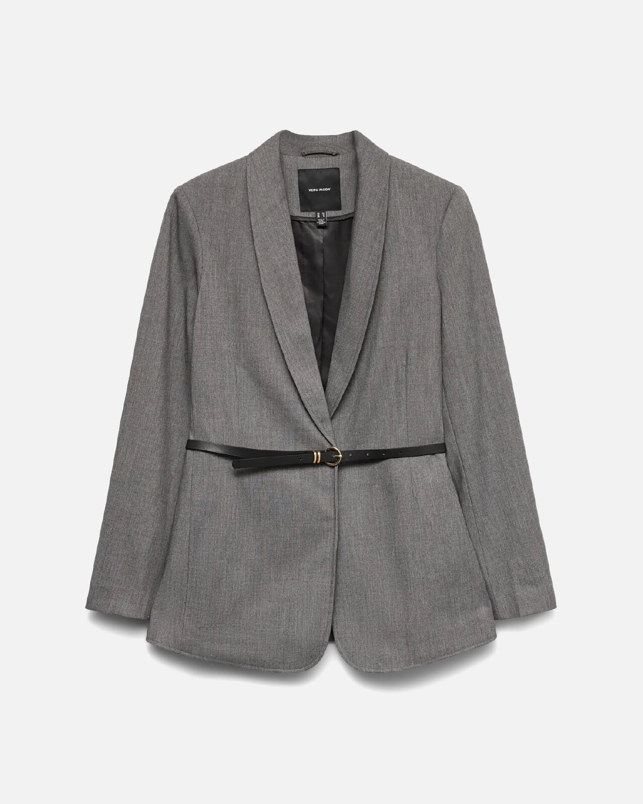 VERO MODA Blazer Tahia Loose Belted, 34, VERO MODA Blazer Grå 34