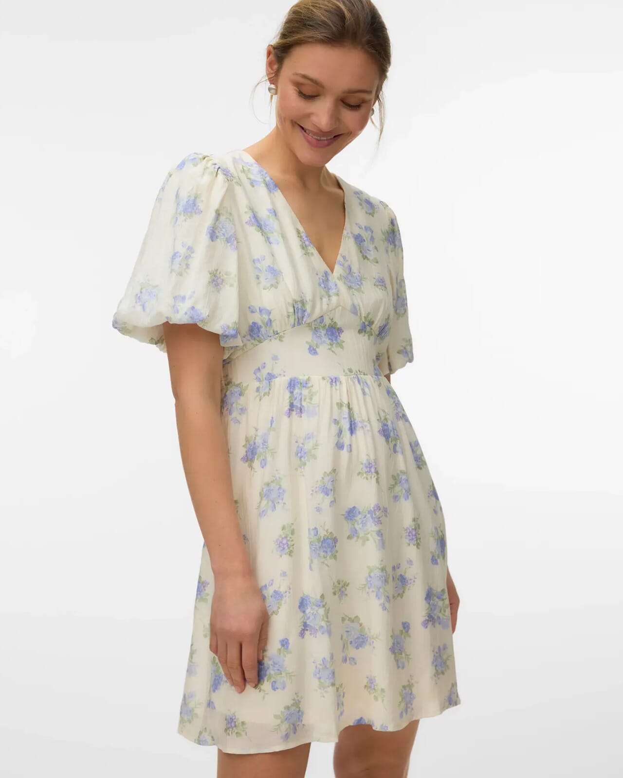 VERO MODA Kjole Bella 2/4, XS, VERO MODA Kjole Blå XS