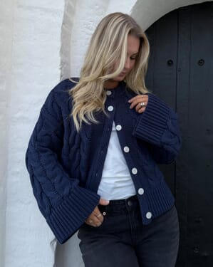 Strikket Cardigan Svea Thea