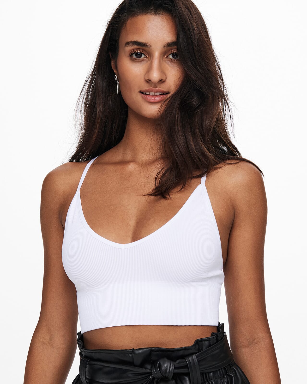 ONLY Topp Vicky, M/L, ONLY Topp Hvit M/L