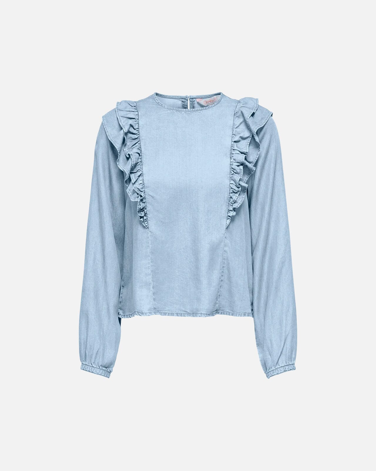 ONLY Topp Charis Frill, XS, ONLY Topp Blå XS