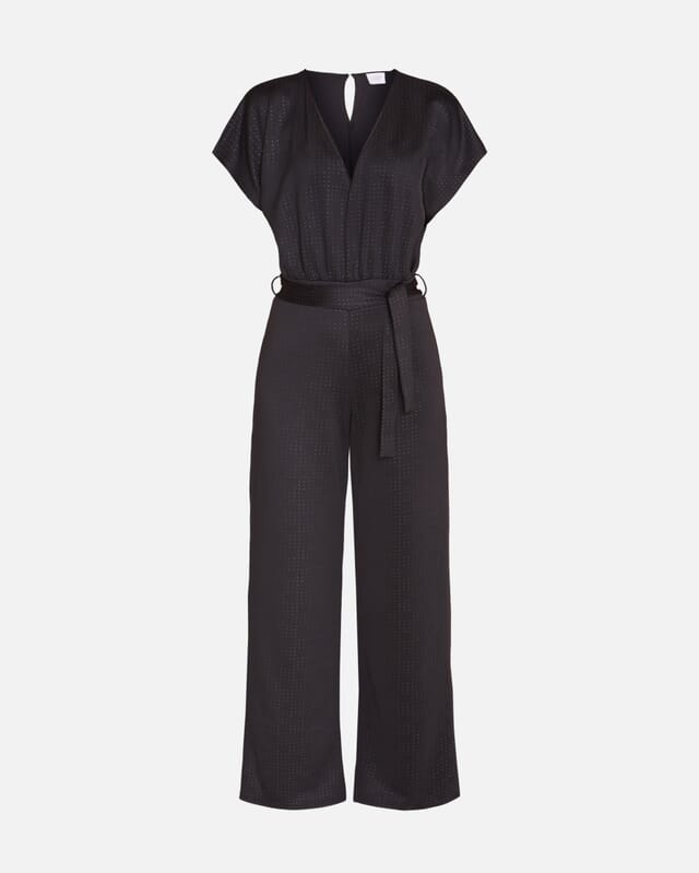 SISTERS POINT Jumpsuit Girl V11 Black/ Gold Jumpsuits til dame