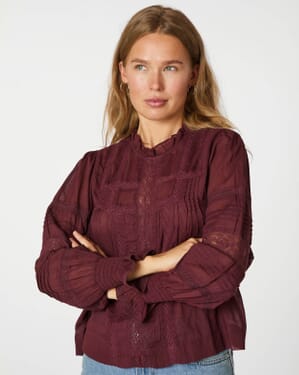 Bluse Ebba S Voile
