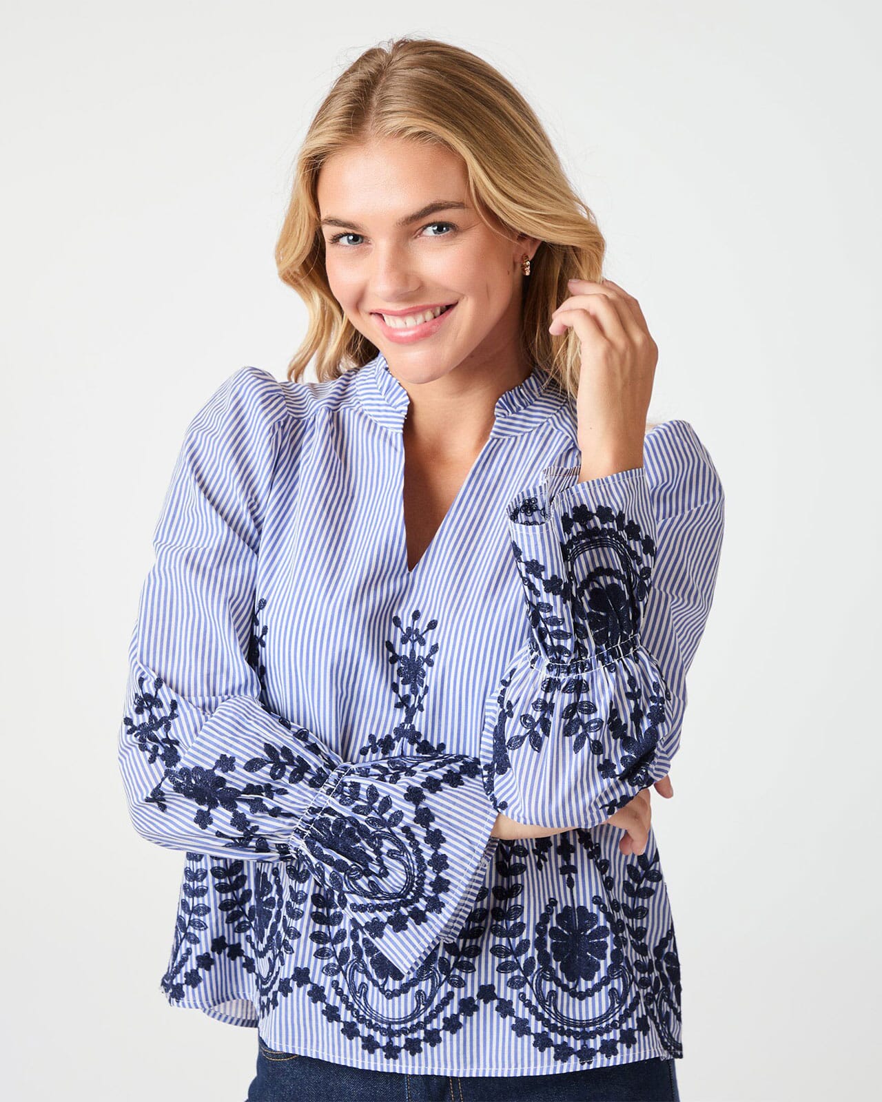 Bluse Amara Stripe