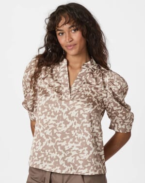 Bluse Roella Graphic Fade