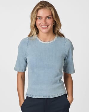 Topp Rosia Denim