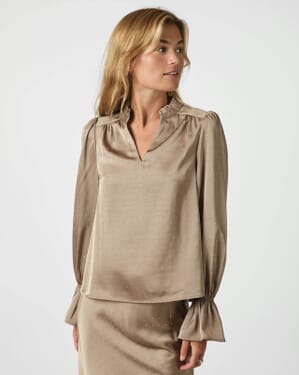 Bluse Amara Heavy Sateen Bedaz