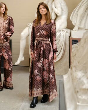 Maxikjole Nova Botanical Border