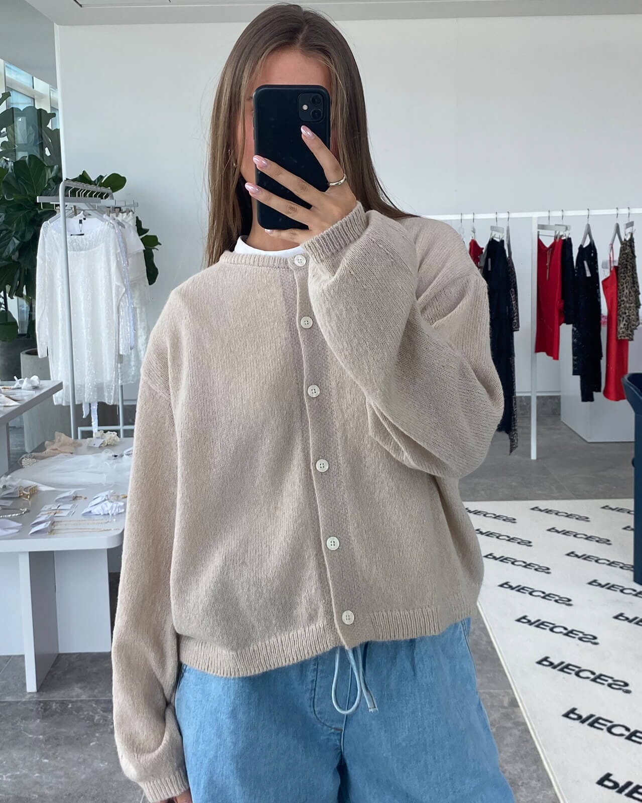 Strikket Cardigan Ida