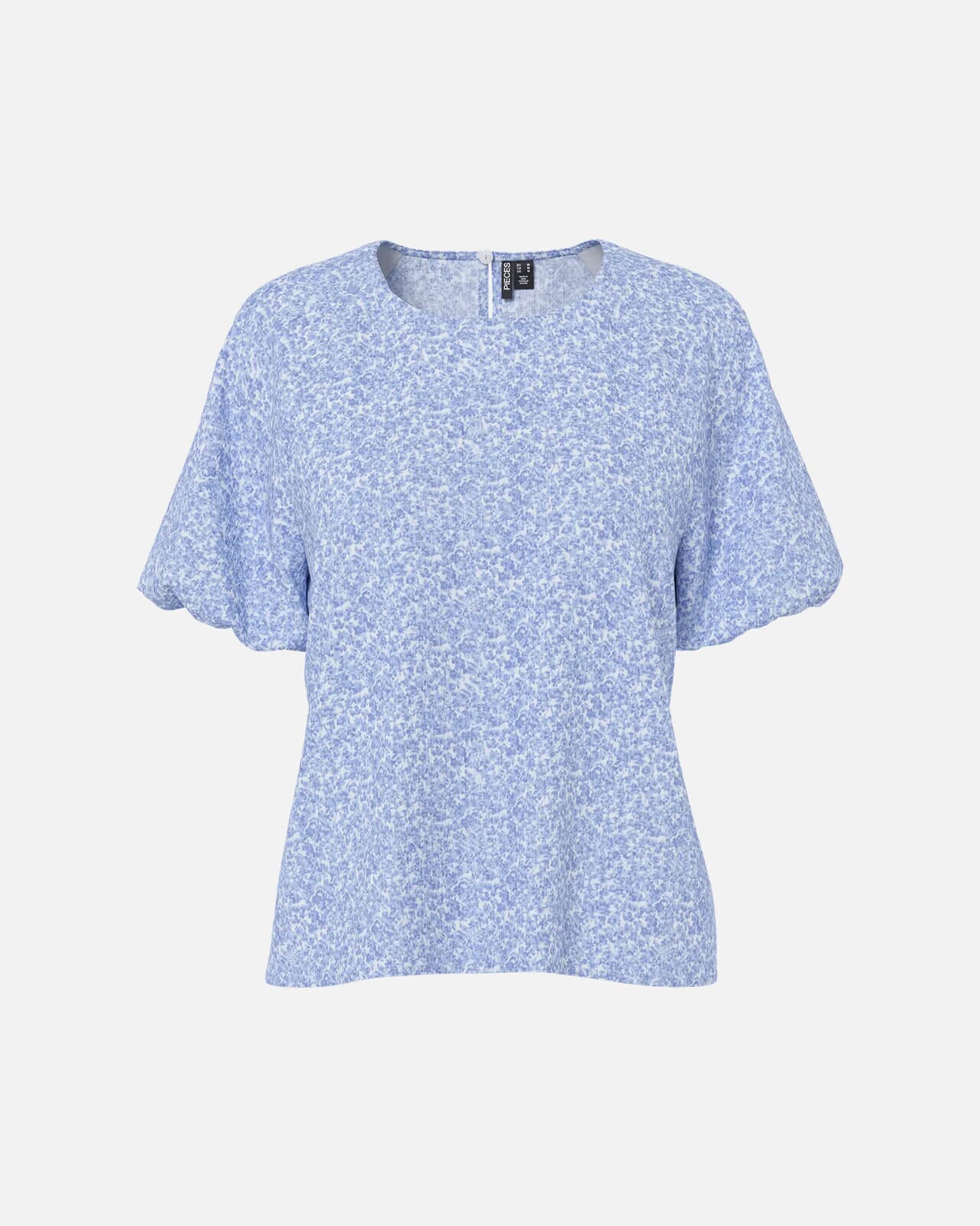 PIECES Topp Gaitlyn, M, PIECES Topp Blå M