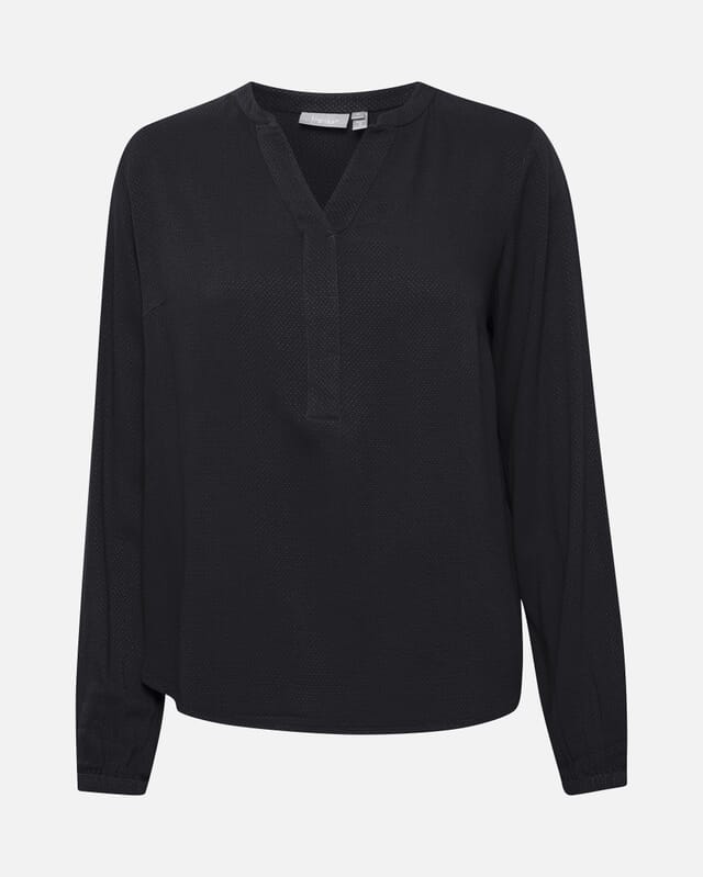 Fransa Bluse Haida - Black | Bluser og skjorter til enhver anledning | V-Shirts