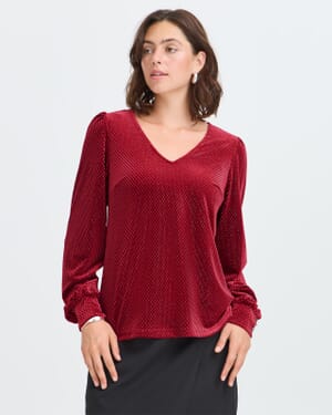 Bluse Koa Velour