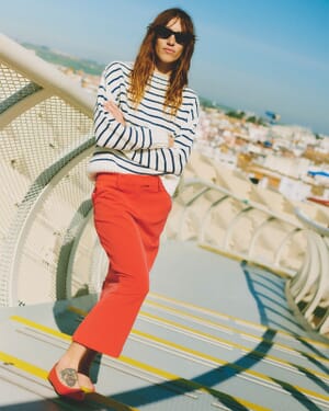 Strikkegenser Nagla Striped
