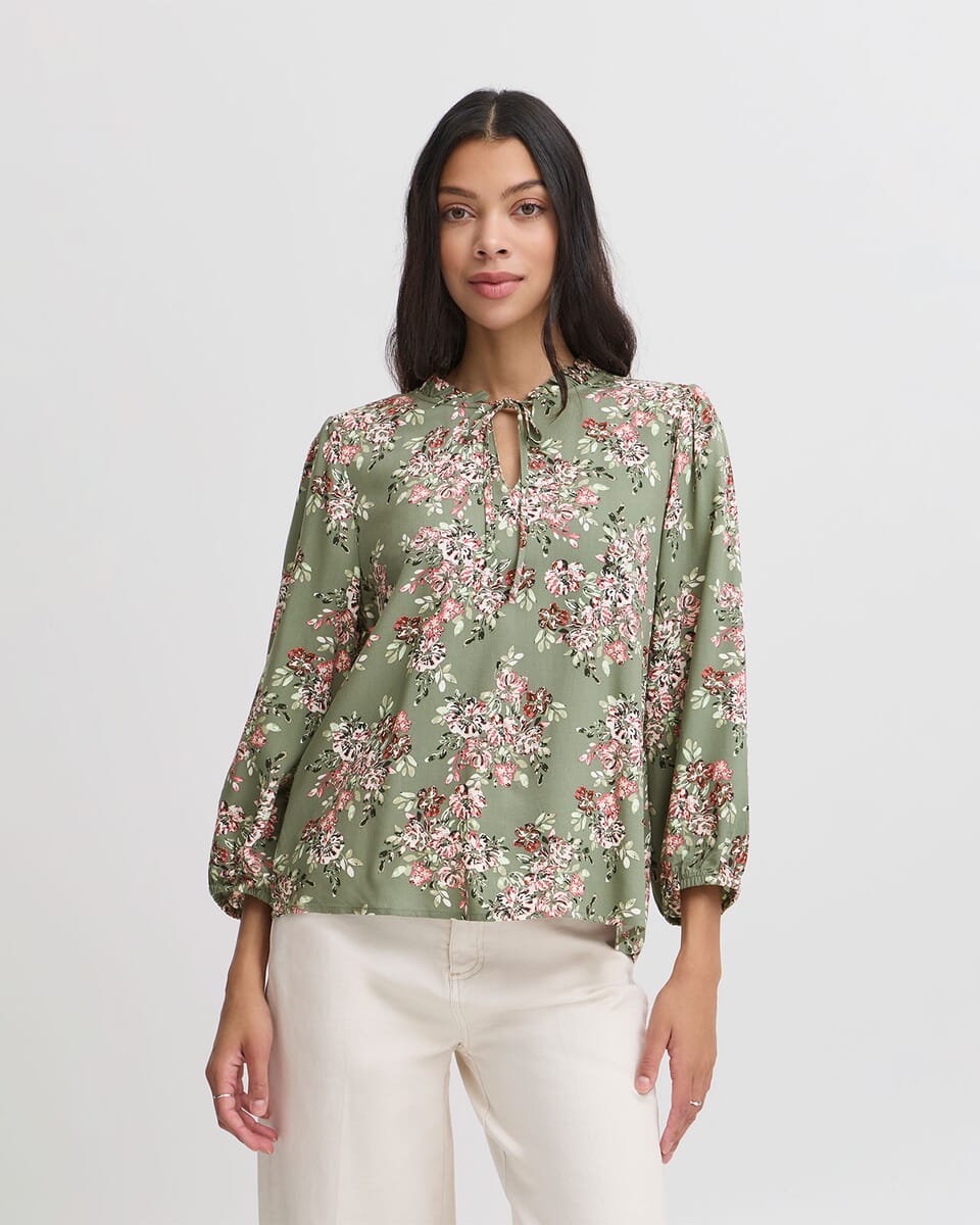Bymmjoella V Neck Blouse