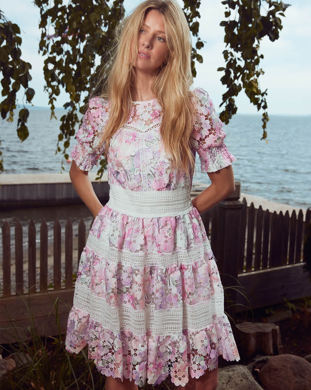 Blondekjole Eloise Luna Short
