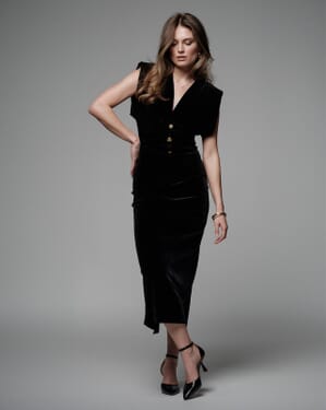 Midikjole Rama Velvet