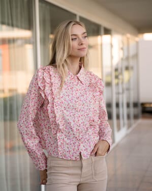 Skjorte Sandra Strawberry