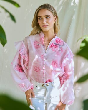 Bluse Lolita Peony