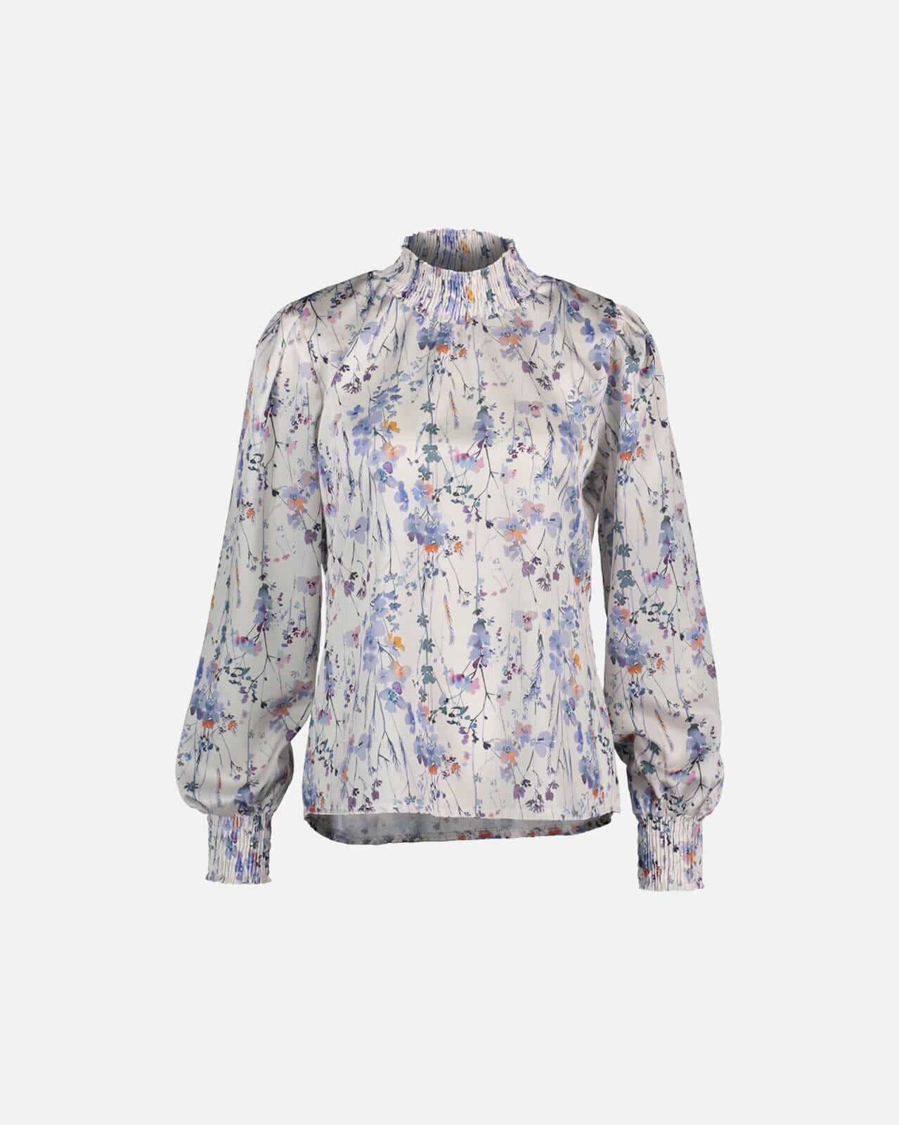 FLOYD Bluse Juliet Straw, S, FLOYD Bluse Blå S