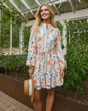 Blondekjole Camisa Tropical