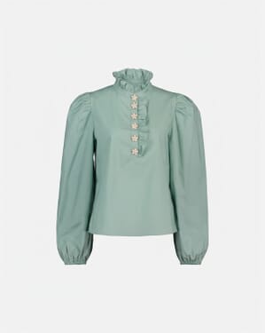 Bluse Vanda Flowerbutton