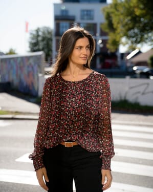 Bluse Marita Roses