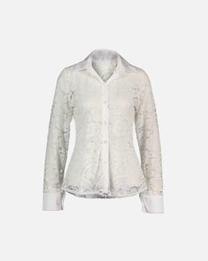 Blondeskjorte Elmina Satin