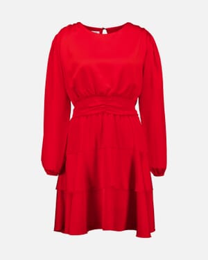 Kjole Diane Round Satin