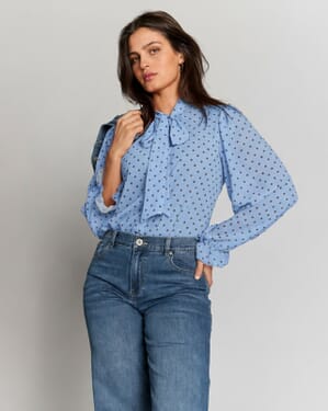 Bluse Isara Small Polka