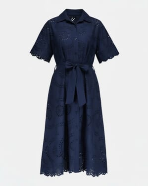 Midikjole Enira Brodery