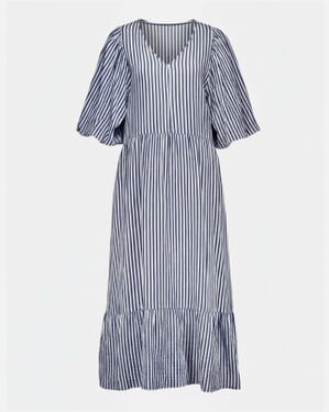 Midikjole Margo Stripe