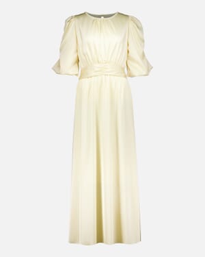 Maxikjole Abina Satin