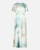 Maxikjole Liane Satin Blom