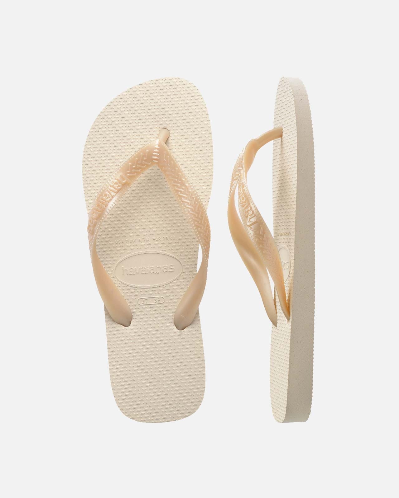 Havaianas Flip Flop Hav. Top Senses, 41/42, Havaianas Sko Beige 41/42