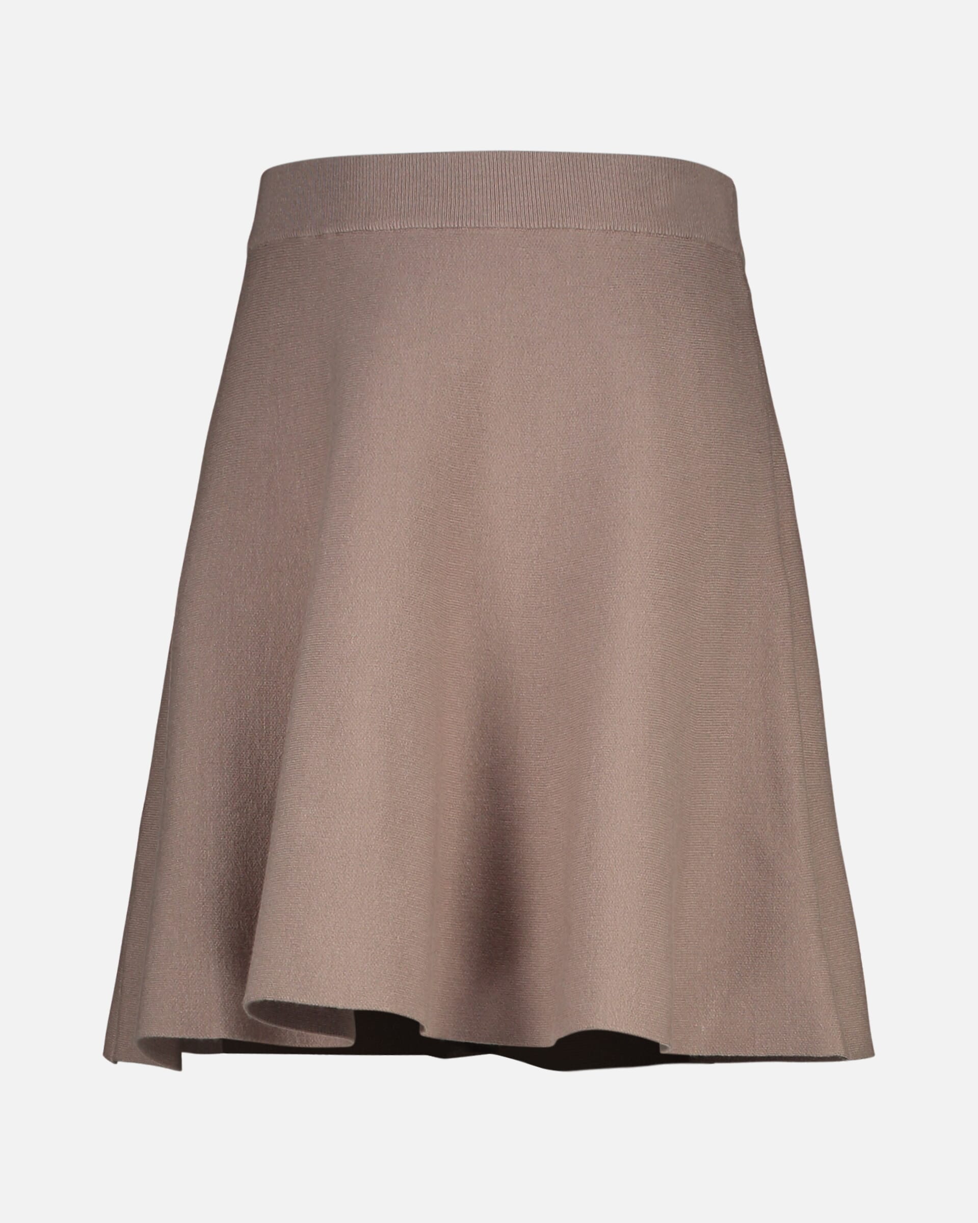 Fonny Hw Ankle Knit Skirt Black