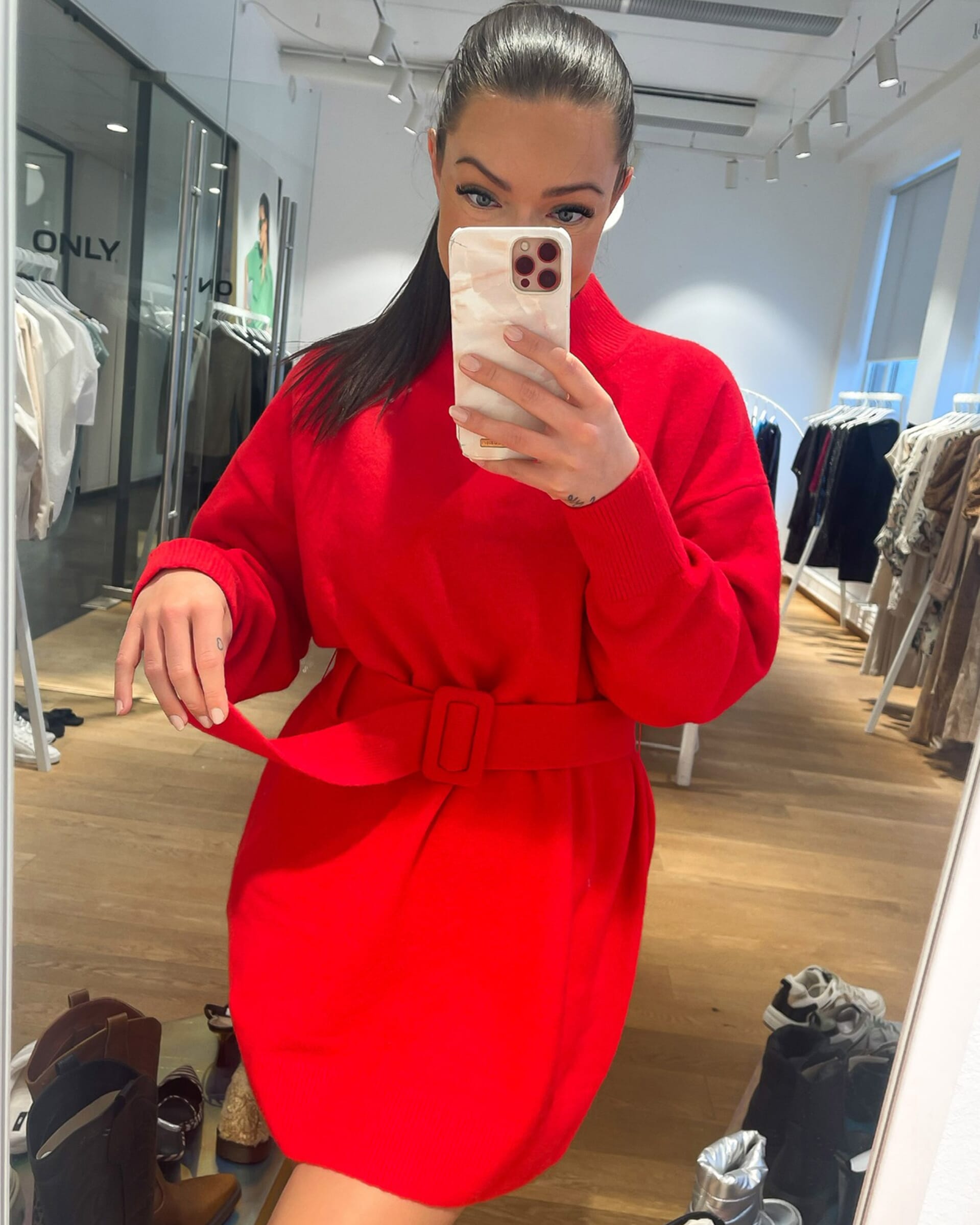 Bella Silk LS Dress