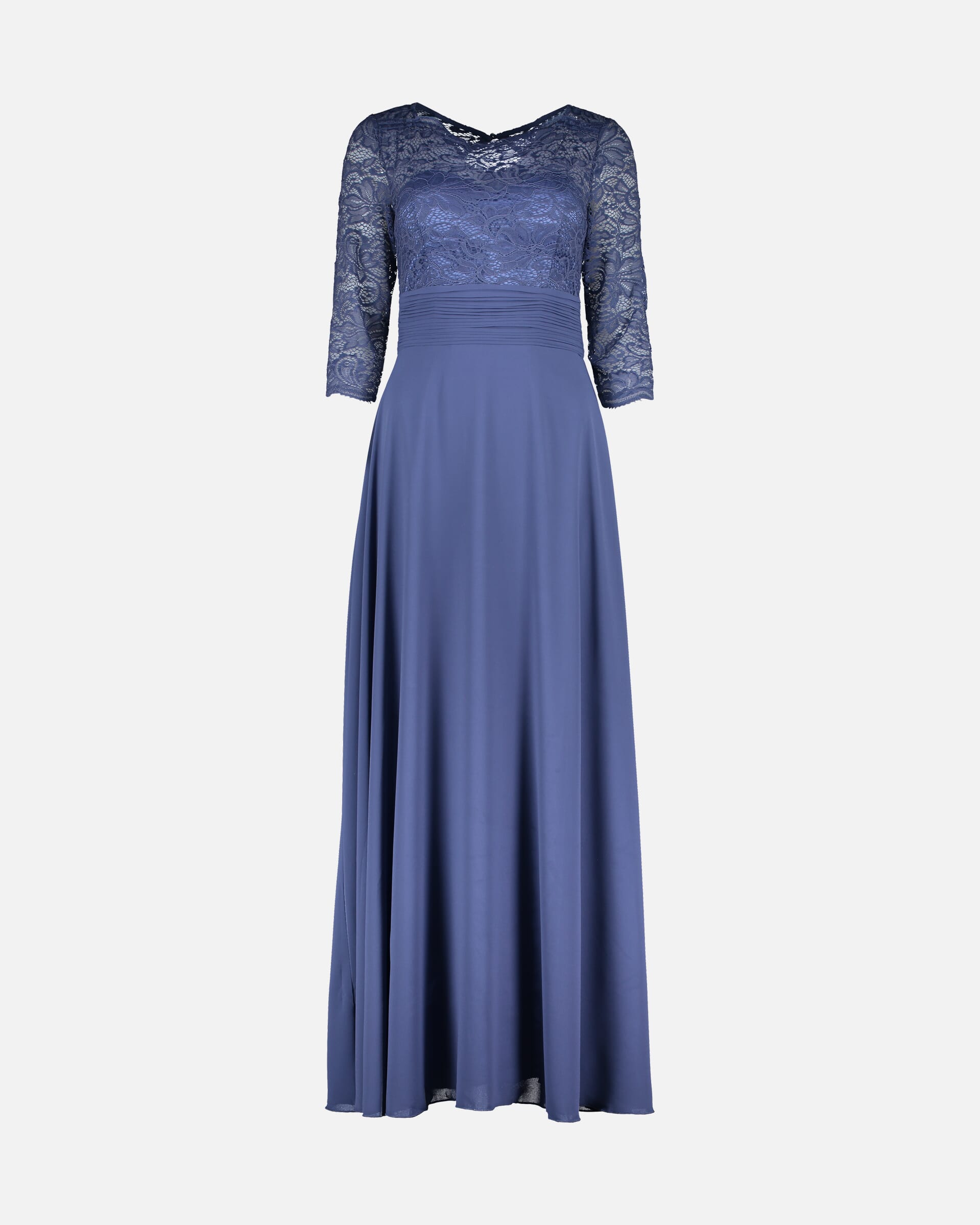 FLOYD Selskapskjole Amberlyn Lang, S, FLOYD Kjole Blå S