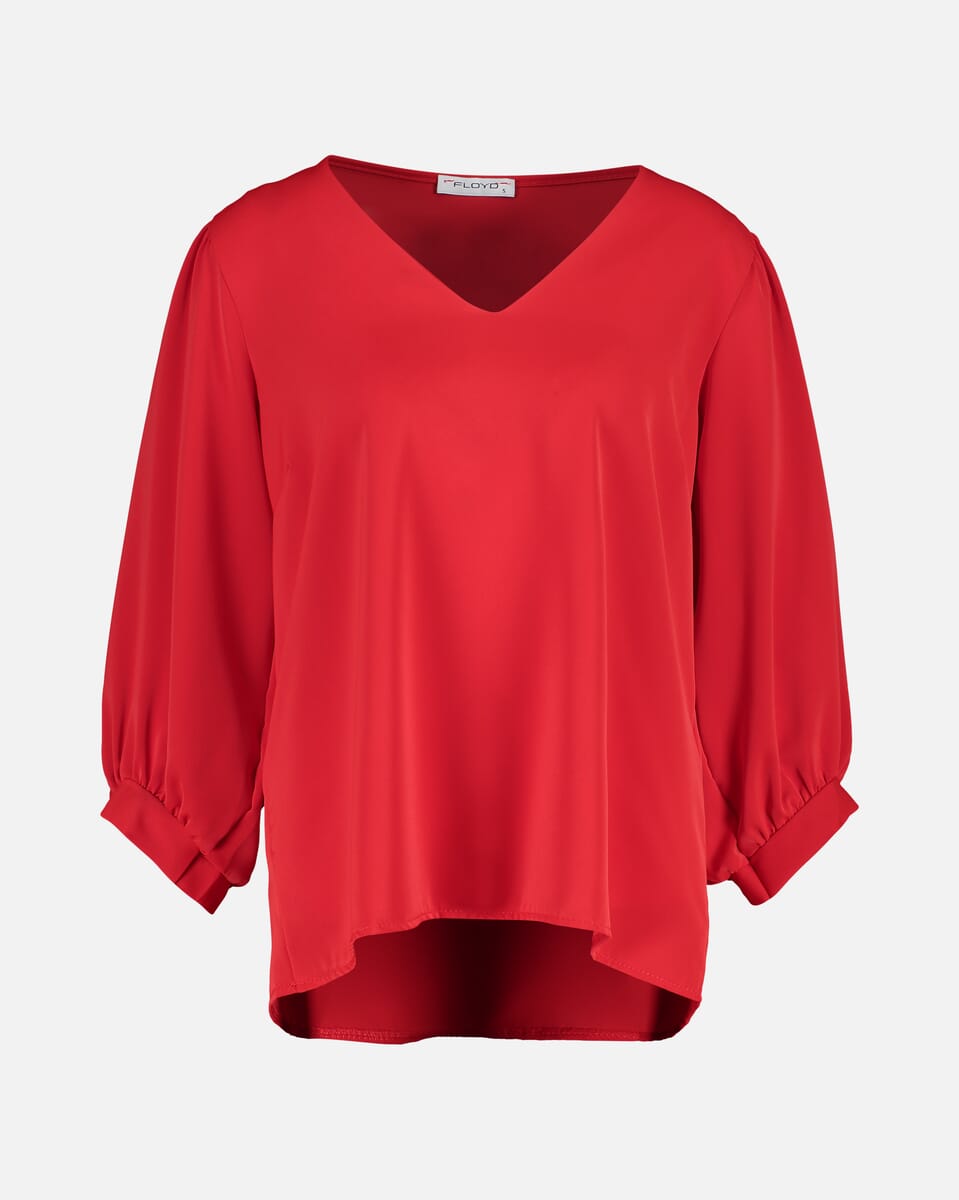FLOYD Bluse Ling Uni - Red - Bluser