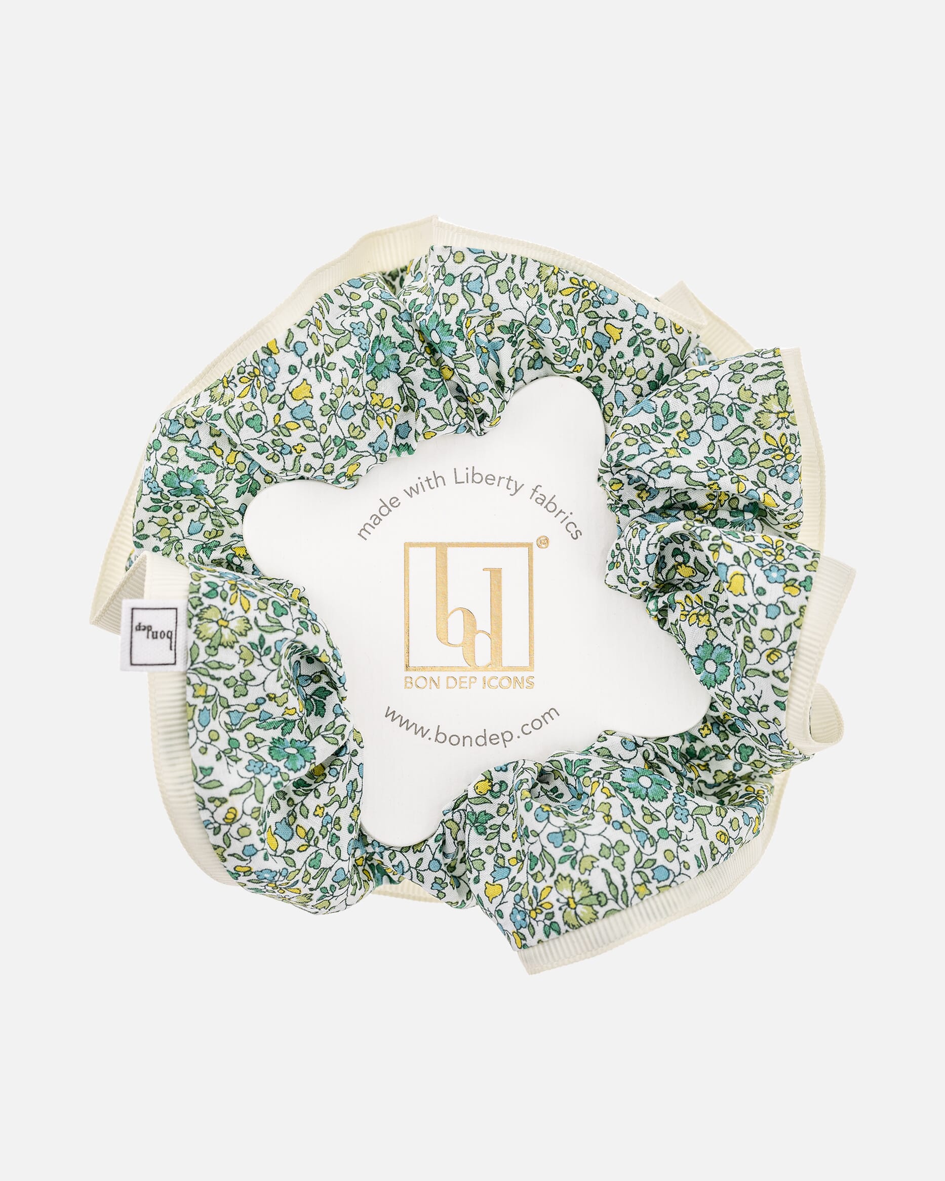Bon Dep Scrunchie Hair Shrunk Liberty, ONESIZE Tilbehør Grønn One size