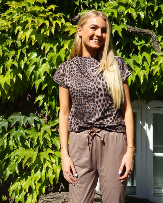 Alma Pants Mocca Bukser Fra Liberte main image 1