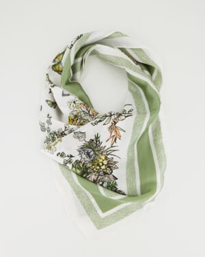 Satengskjerf Butterfly