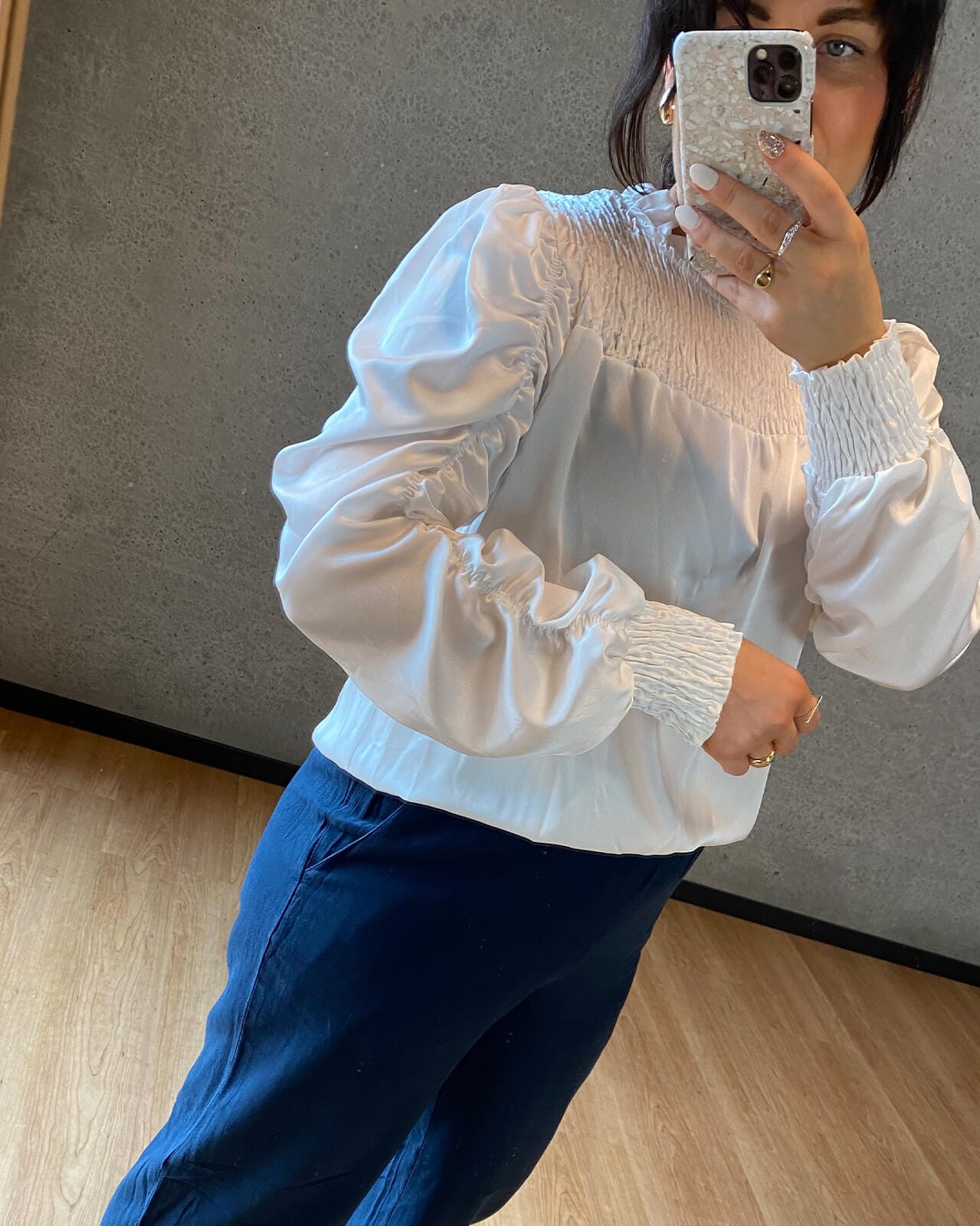 Bluse Alessia Satin