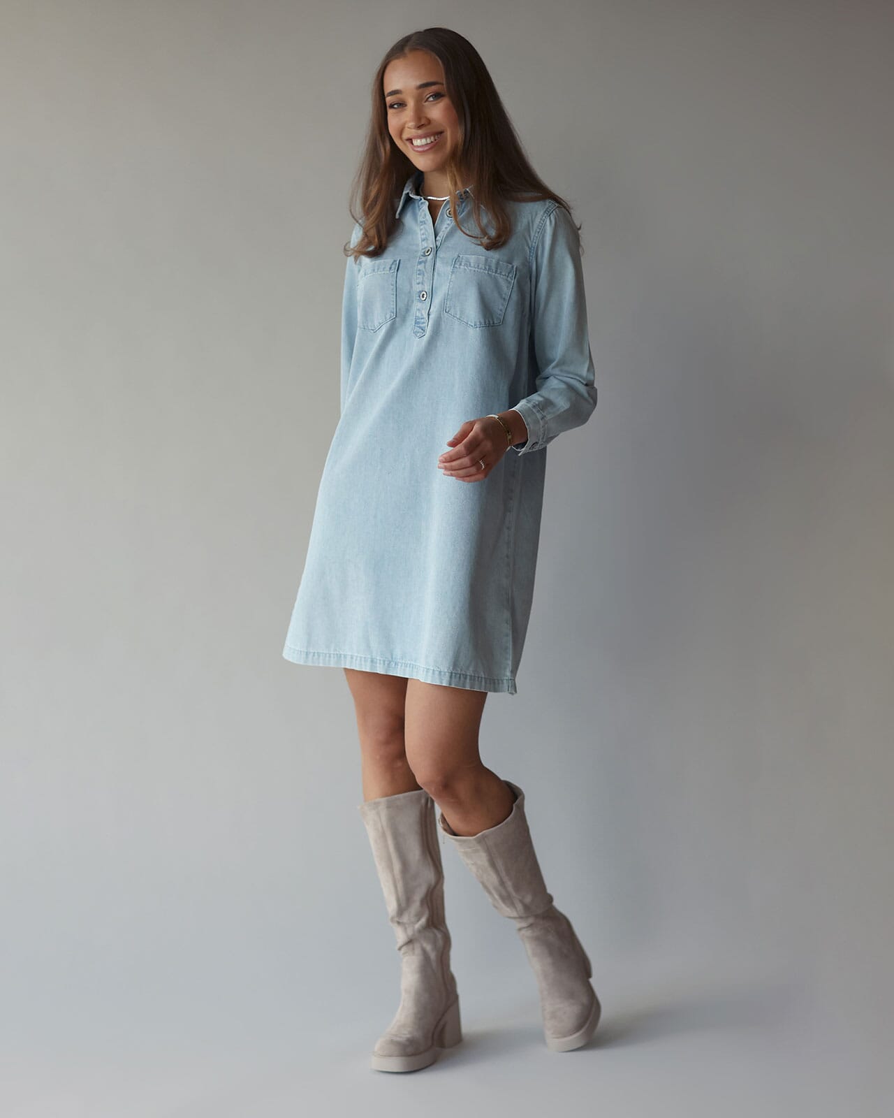 Denimkjole Bekka