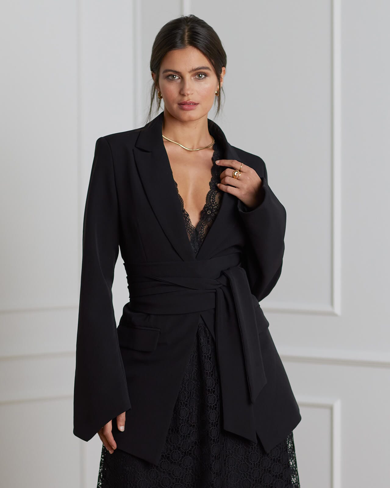 FLOYD Blazer Opal, S, FLOYD Blazer Svart S