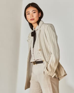 Blazer Kjerstina Linmiks