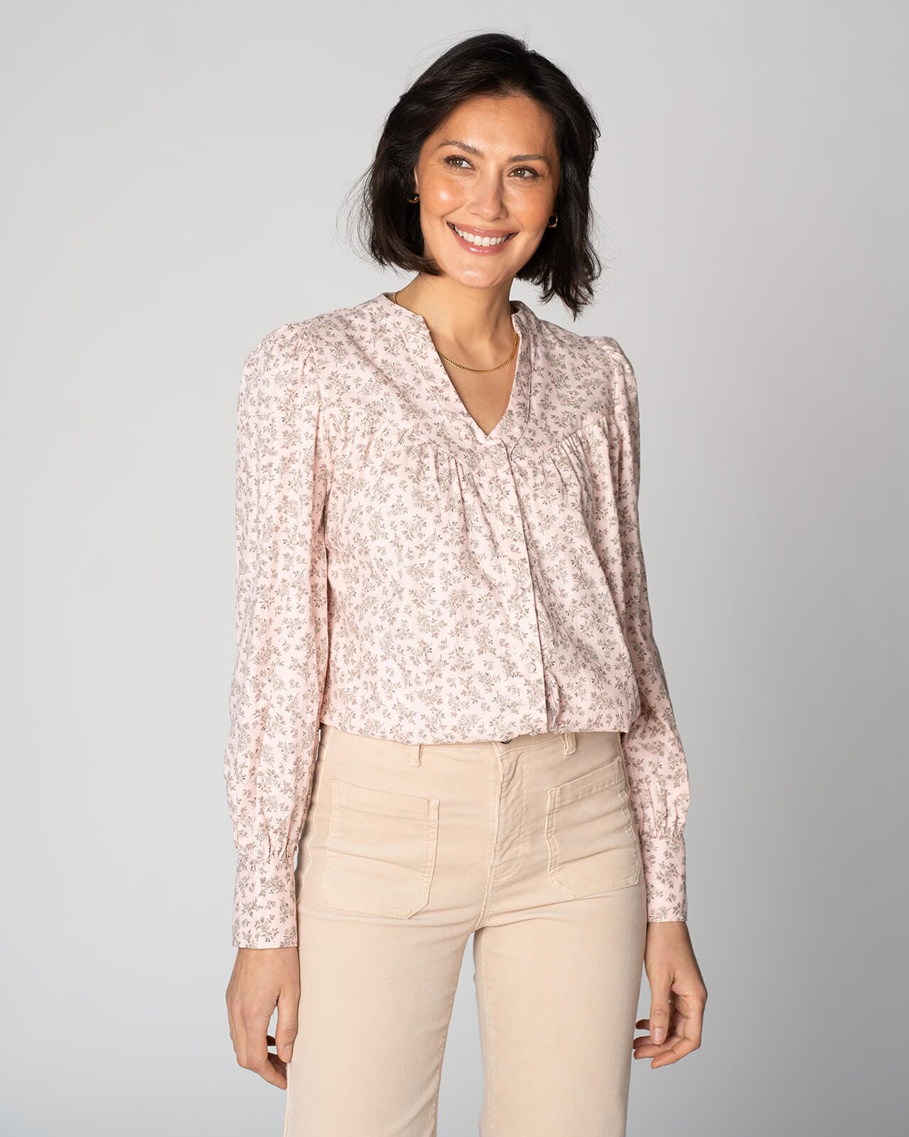 FLOYD Bluse Olivia Daria, XL, FLOYD Bluse Rosa XL