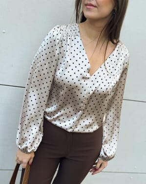 Bluse Janita Polka