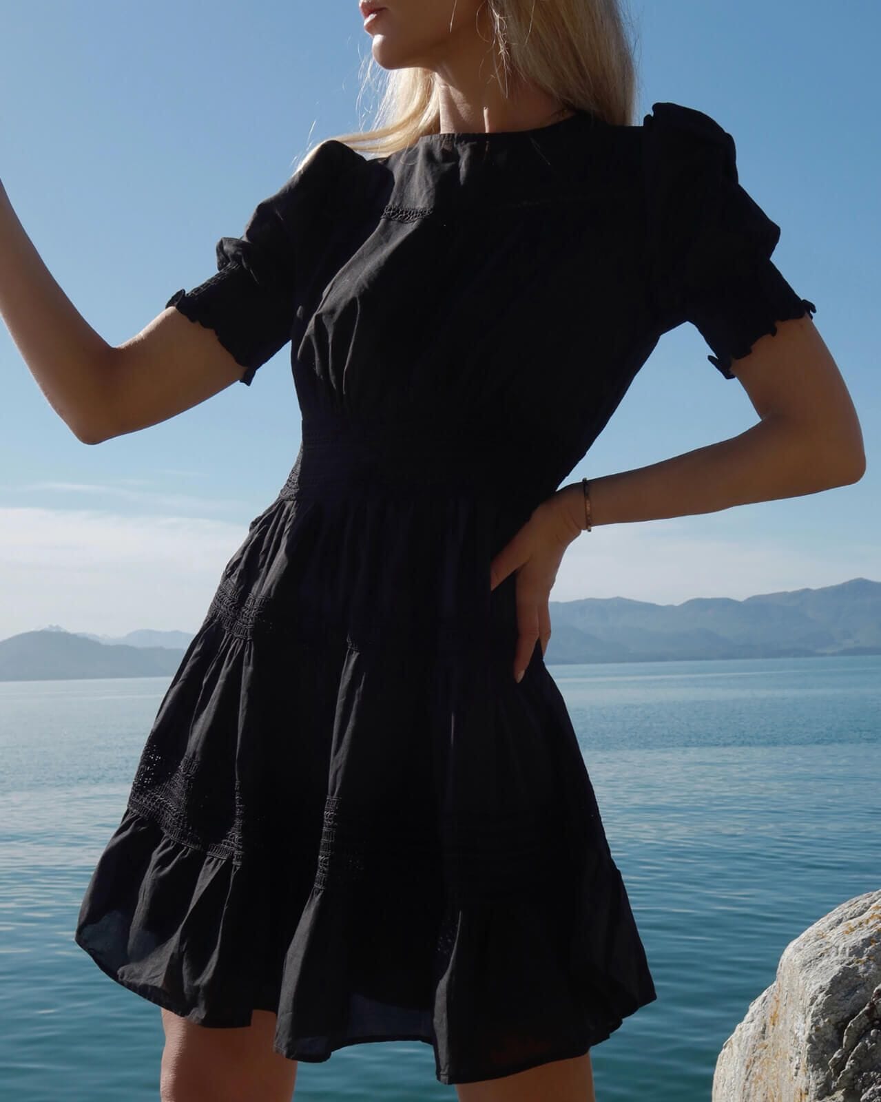 SOOR PLOOM／Eloise／black denim／7y